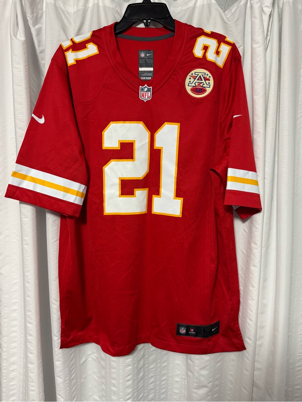 Trent McDuffie Kansas City Chiefs Nike Game Jersey, Red